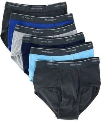Fruit of the Loom Men's Fashion Brief (Pack of 6)