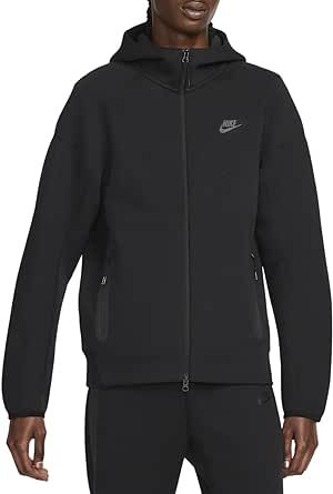 Nike Sportswear Tech Fleece Windrunner Men's Full-Zip Hoodie Size - Small Black/Black
