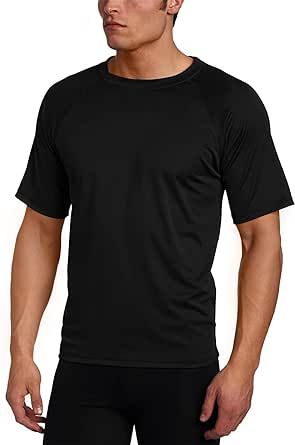 Kanu Surf Men's Short Sleeve UPF 50+ Swim Shirt (Regular & Extended Sizes)