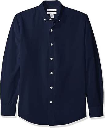 Amazon Essentials Men's Slim-Fit Long-Sleeve Oxford Shirt